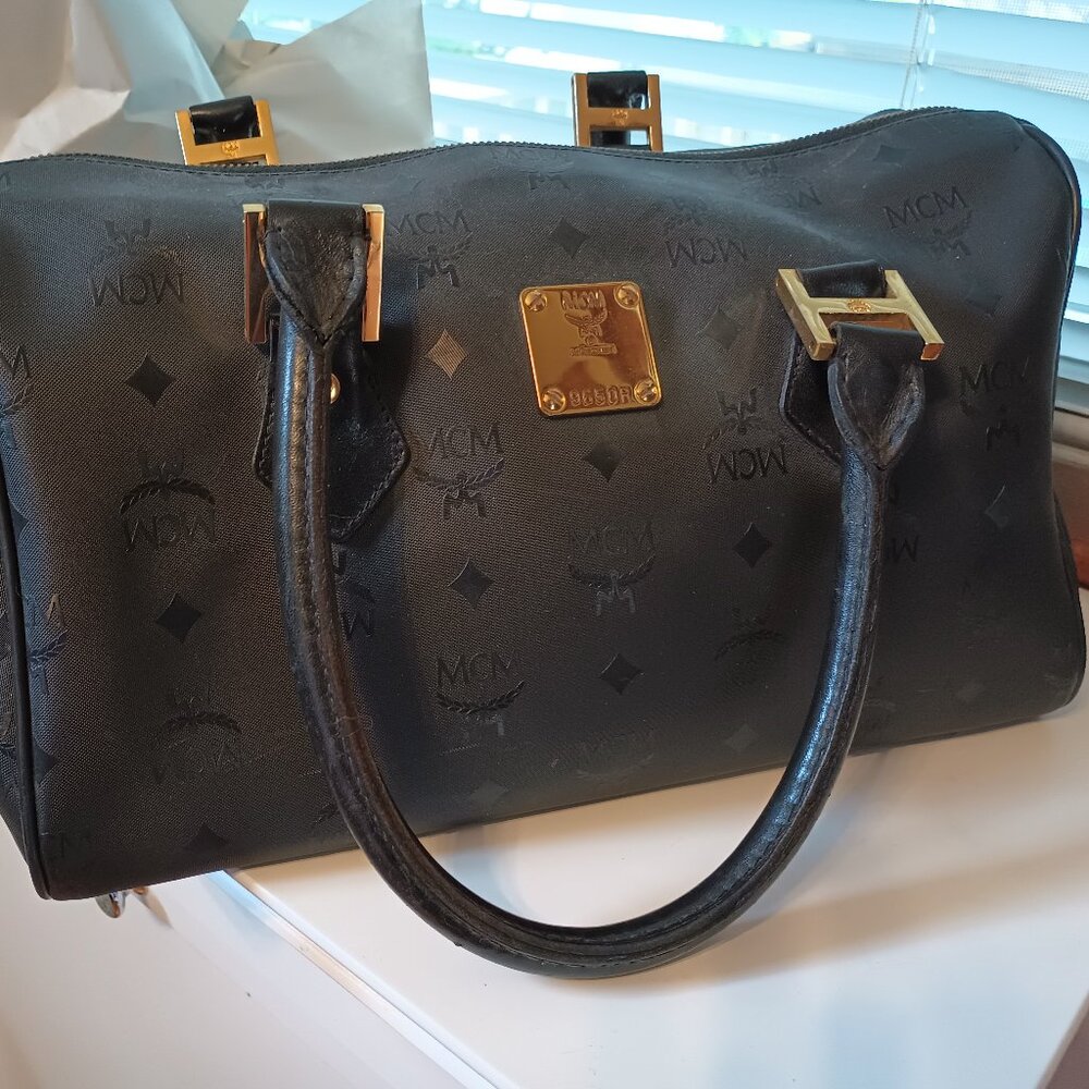 MCM medium sized duffle purse